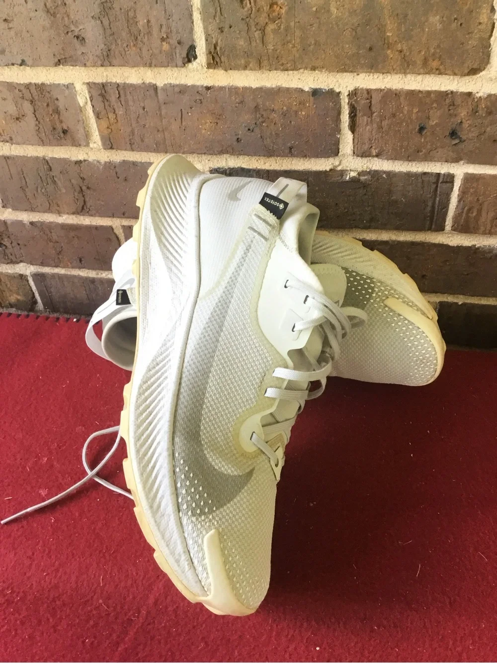 GORE-TEX Women's Running Shoe in Off-White/Cream